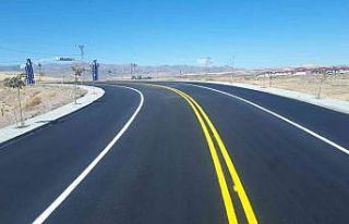 Malatya’da yol işaretleme çalışmalarına devam...
