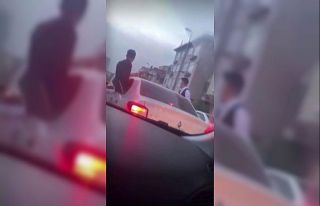 Maltepe’de düğün konvoyunda tehlikeli hareketler...