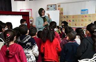 Mamaklı öğrencilere gölge gösterisi ile tohum...