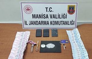 Manisa’da uyuşturucudan 3 gözaltı