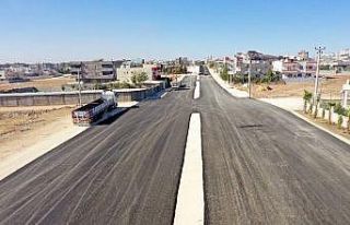 Mardin Büyükşehir Belediyesi dört bir yanda asfaltlama...