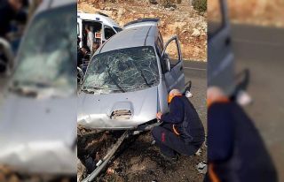 Mardin’de trafik kazası: 9 yaralı