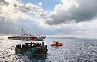 Marmaris’te 98 düzensiz göçmen kurtarıldı