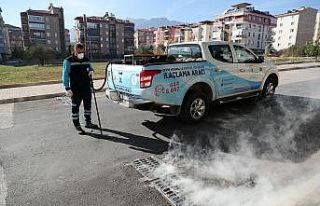 Merkezefendi’de haşere ve vektörlere karşı kış...