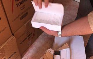 Mersin’de 1 milyon 120 bin adet bandrolsüz makaron...
