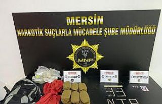 Mersin’de uyuşturucu operasyonu; 2 kişi tutuklandı