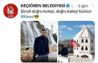 Messi akımına Keçiören de katıldı