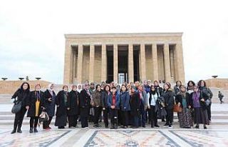 Mezitli’nin üretici kadınları Anıtkabir’i...
