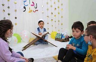 Minik öğrenciler hayran bıraktı