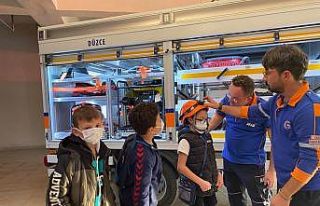 Miniklerden AFAD’a ziyaret