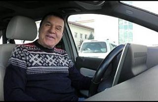 Mithat Körler trafik güvenliği kampanyası için...