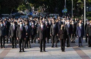 Muğla’da 10 Kasım Atatürk’ü anma töreni gerçekleştirildi