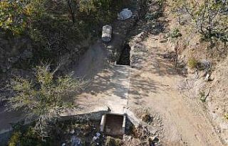 Nazilli Belediyesi, Şimşelli’de menfez yapım...