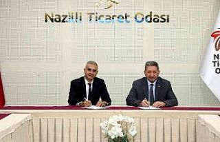 Nazilli İİBF ile NTO arasında işbirliği protokolü