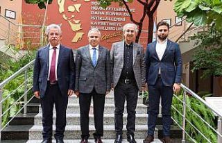 NCR yönetiminden Rektör Özaydın’a ziyaret