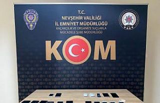 Nevşehir’de eş zamanlı kaçak cep telefonu operasyonu