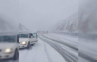 Niğde’de kar yağışı etkili oldu