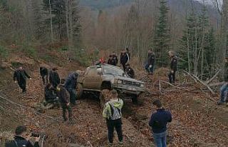Off-road tutkunları zirvede buluştu