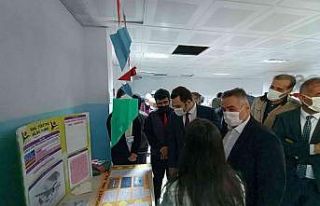 Öğrenciler eserlerini tanıttı