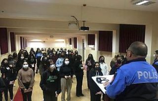 Öğrencilere, KADES, UYUMA ve HAYDİ uygulamaları...