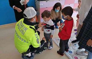 Öğrencilere ‘Trafik Kuralları ve Güvenliği’...