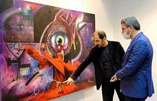 Öğretim elemanlarından resim sergisi