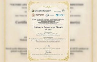 Öğretim üyesi Karaman’a ikincilik ödülü