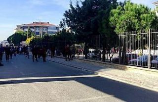 Öğretmenden gelen acı haberin ardından okul boşaltıldı