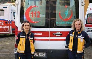 Onlar Rize’nin kadın ambulans şoförleri