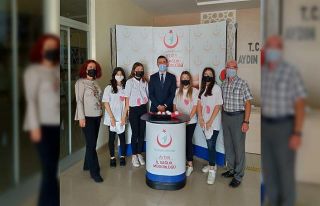 Organ bağışı farkındalığı için resim sergisi