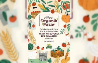 ‘Organik Pazar’ tüketicilerle buluşmaya başladı