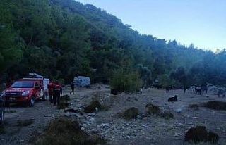 Ormanlık alanda kaybolan 3 yaşındaki çocuğu arama...
