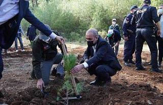 Ortaca’da fidanlar toprakla buluşturuldu