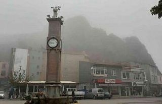 Osmancık güne sisle uyandı