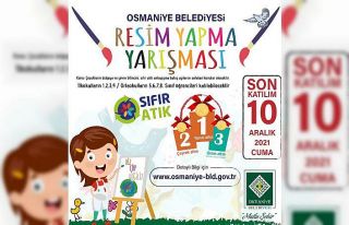 Osmaniye’de sıfır atık temalı resim yarışması