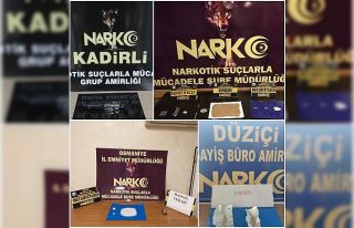 Osmaniye’de uyuşturucu operasyonuna 3 tutuklama