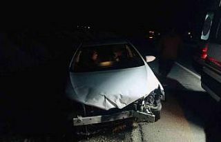 Otomobil şarampole savruldu: 1 yaralı