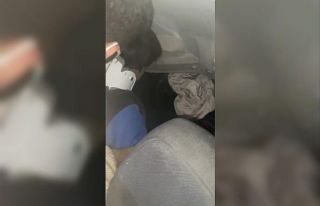 Otomobil takla attı, yolda can pazarı yaşandı