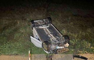 Otoyolda kaza: 1’i ağır 3 yaralı