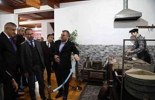 Özbekistanlı akademisyenler Çubuk’ta incelemelerde...
