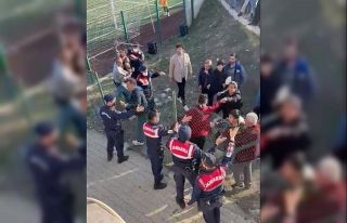 (ÖZEL) Gol sevinci sonrası tribünler karıştı