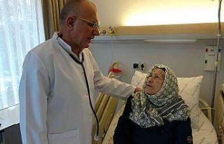 Pandemiyi bahane edip ameliyattan kaçan Huriye teyze,...