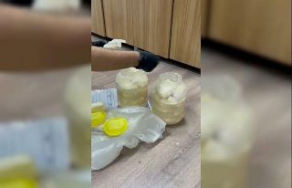 Peynir bidonlarında uyuşturucu çıktı, şüpheli...