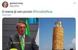 Pisa Kulesi’ne "Pizza" diyen Bolsonaro...