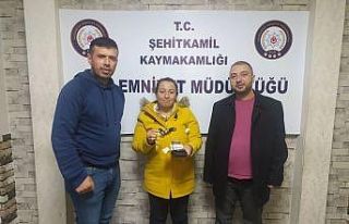 Polis memuru içerisinde 20 bin TL değerinde eşya...