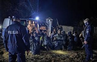 Polonya’da sınırı kaçak geçen 50’den fazla...