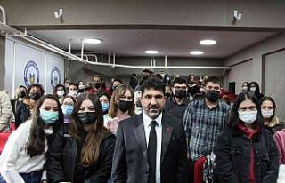 Rektör Aldemir, Koçarlı’da öğrencilerle bir...