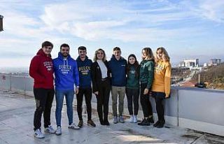 Rektör Çakar Erasmus Öğrencileriyle Buluştu