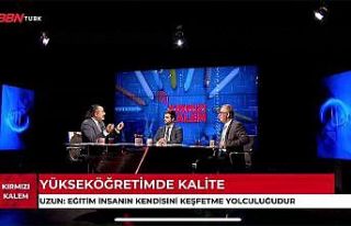 Rektör Uzun canlı yayında yükseköğretimde kalite...