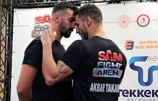 Ringe çıkacak sporcular yüzleşti